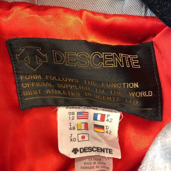 DESCENTE VINTAGE SKI JACKET - Picture 3 of 16